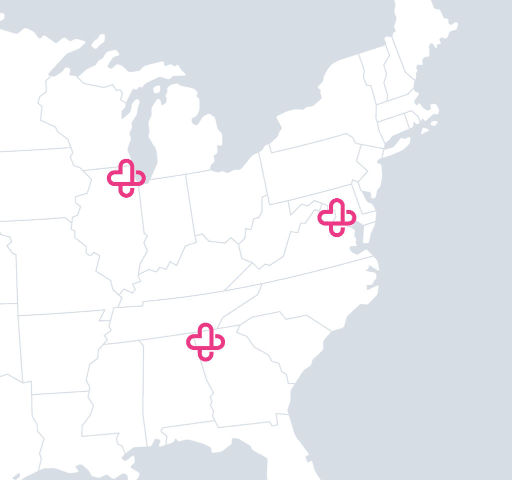 Map - Locations Map - Locations